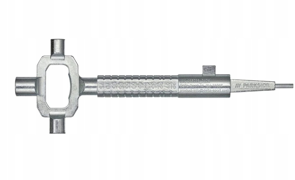 Parkside bouwsleutel 6/7/8 mm - deur en frame - schaal 22-75 mm
