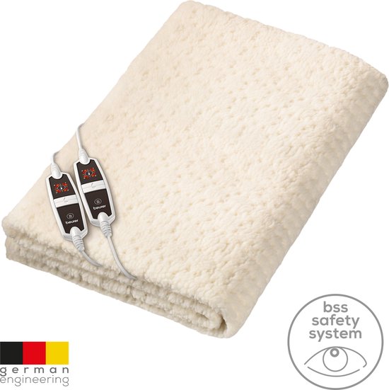 Beurer UB 56 Teddy Elektrische Deken 150x160cm 2 Persoons - Beurer - €112,86