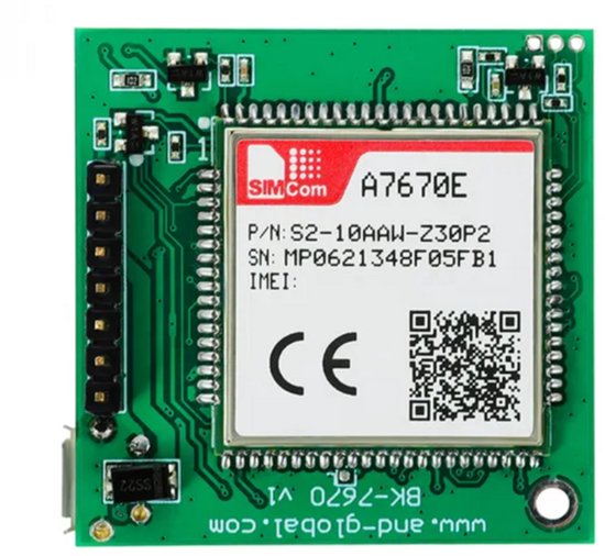 A7670 Module OTRONIC® A7670 Dual SIM 4G LTE Cat 1 en GPS module | bol