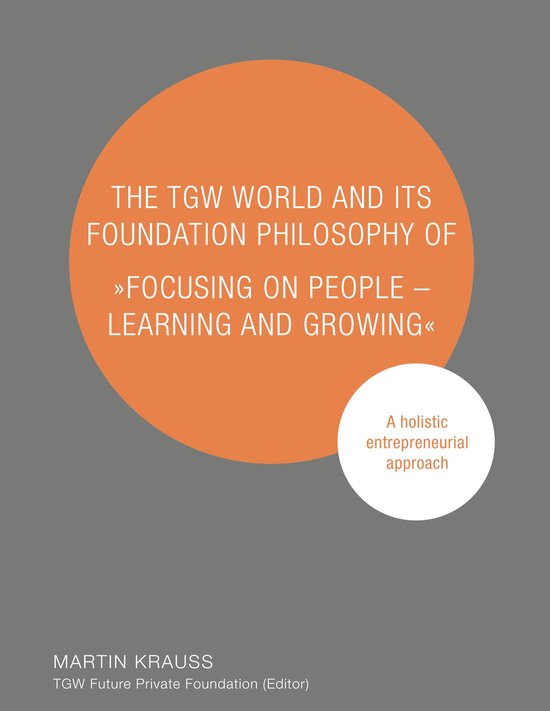 The TGW World and Its Foundation Philosophy of "Focusing on  ... - cover