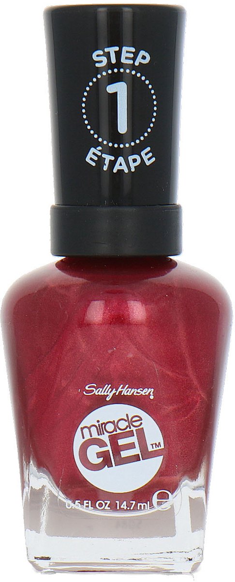 Sally Hansen Miracle Gel Nagellak - 555 Bordeaux Glow
