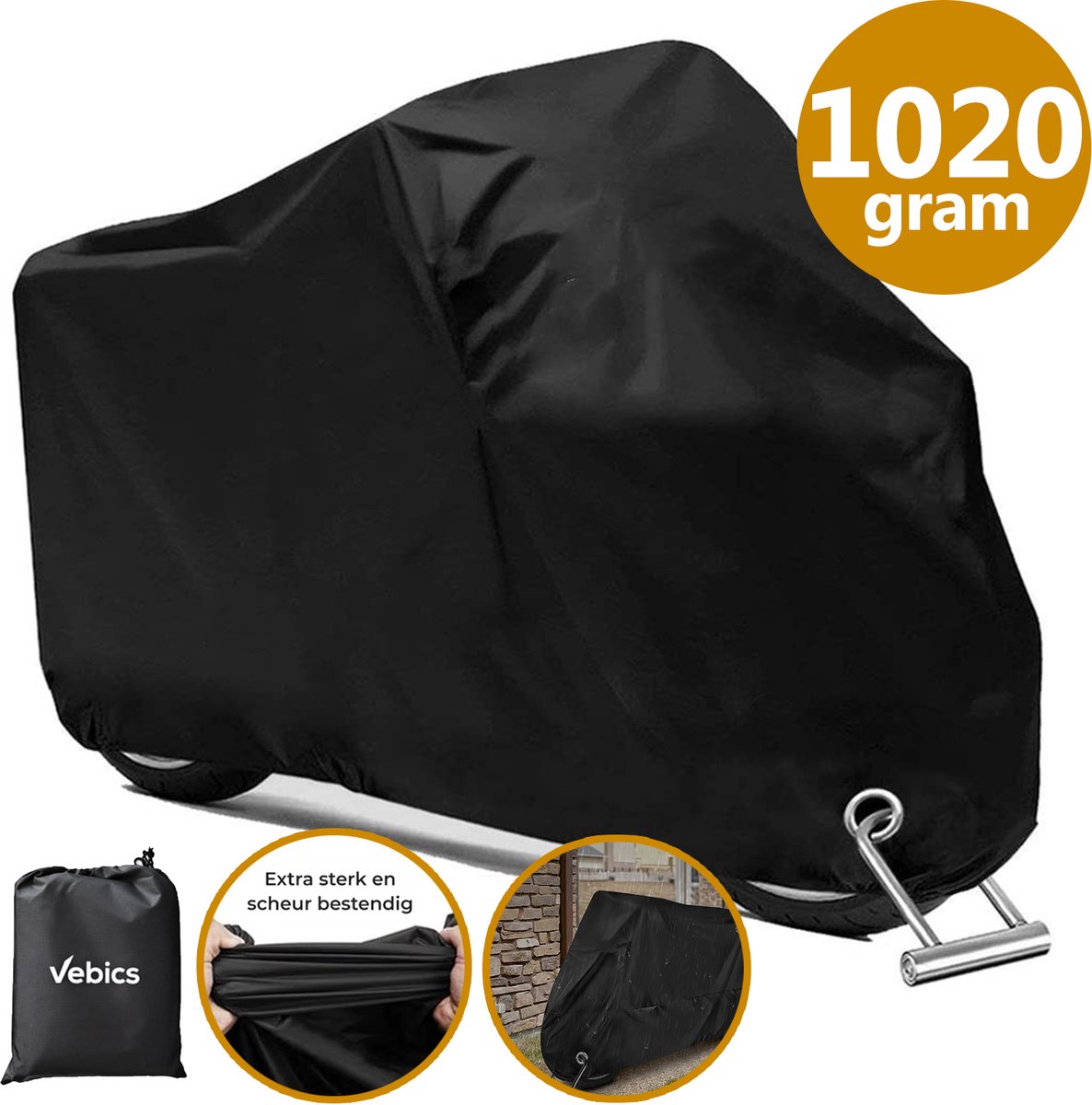 Scooterhoes met Windscherm - Scooterhoes Waterdicht - Scooterhoes Waterdicht Buiten - 300D Oxford - 230 x 95 x 130 cm