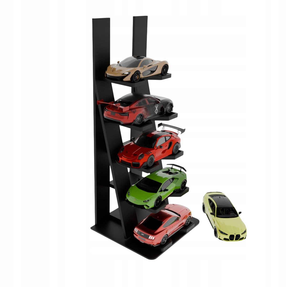 Garage Organizer voor Speelgoedauto's - Display & Opslag