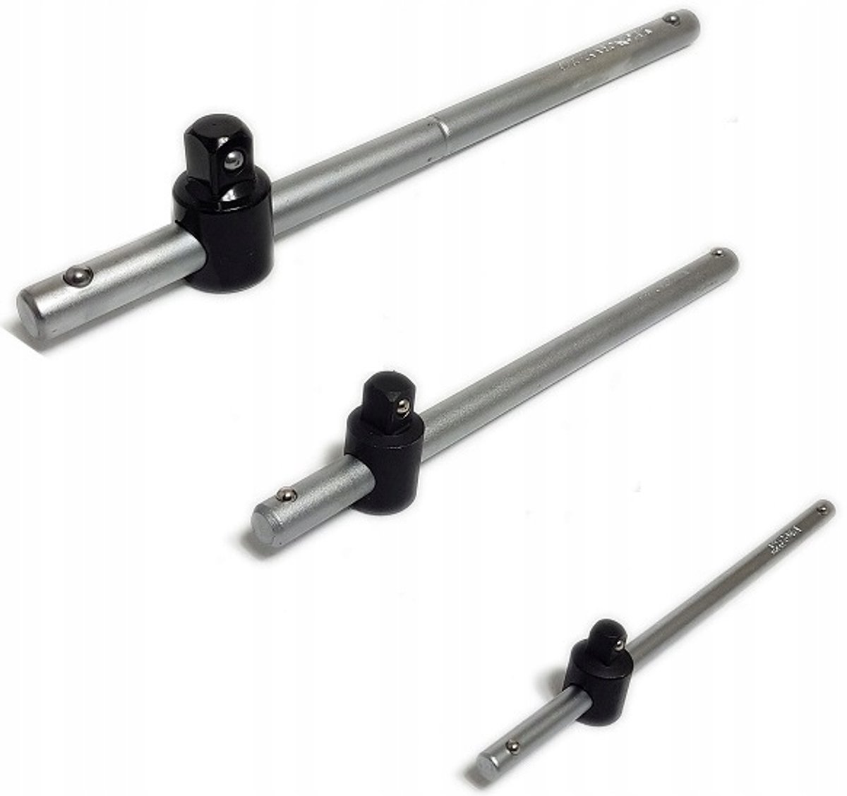 Yato T-grip Sleutelset - 1/4", 3/8", 1/2" CrV - 3 Delig