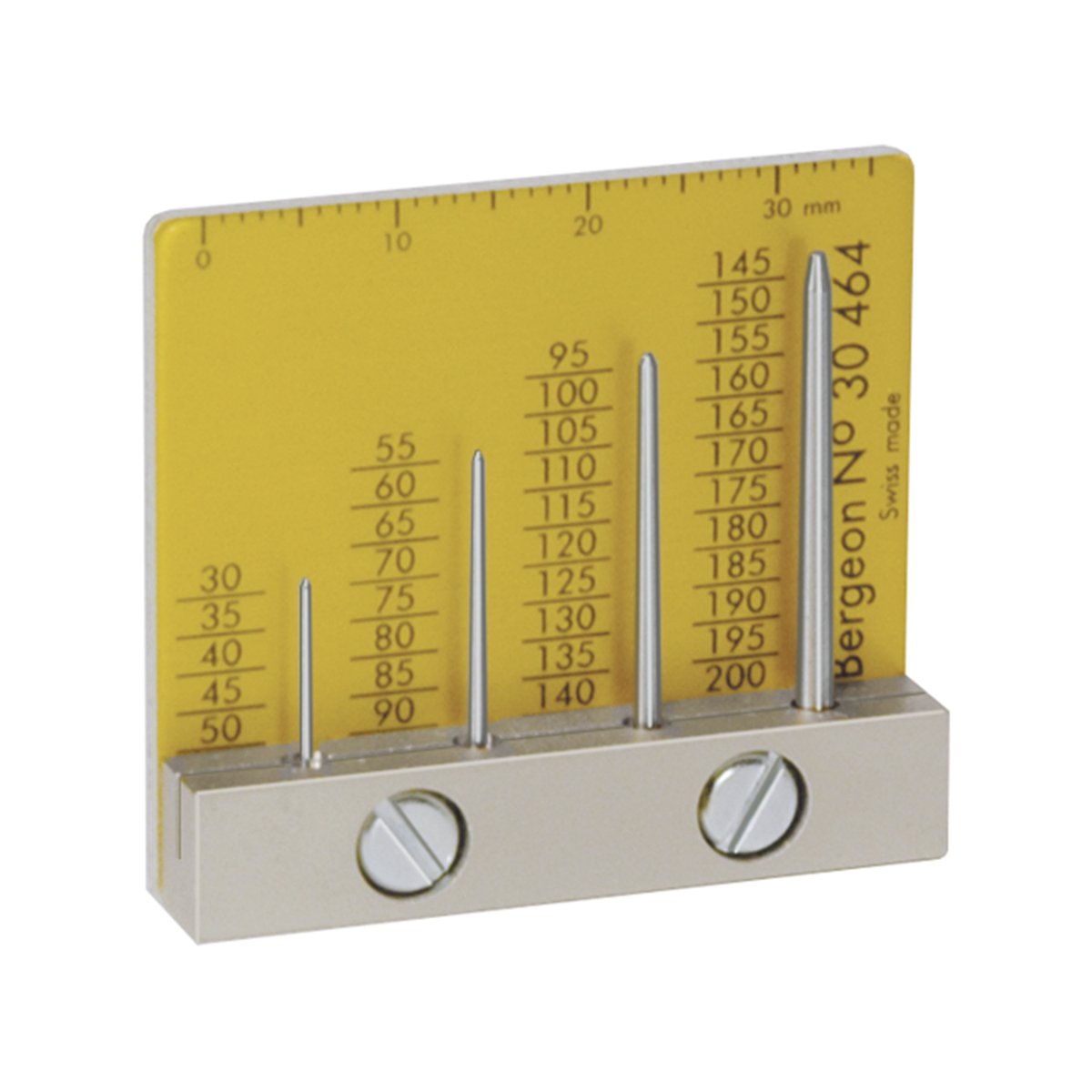 Bergeon 30464 Handgatmeter, gereedschap, handgatbepaling voor horlogewijzers
