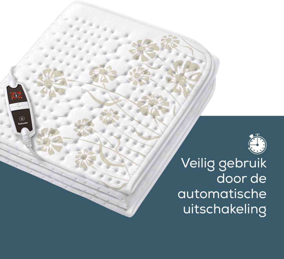 Beurer UB 60 Elektrische Deken 150 x 80 cm 4 standen - afbeelding 3