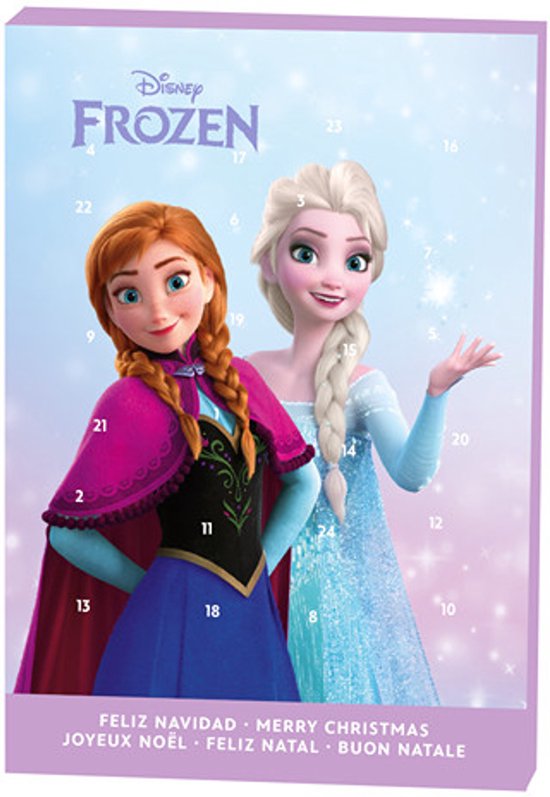 Frozen Adventskalender 75g Chocolade 2025