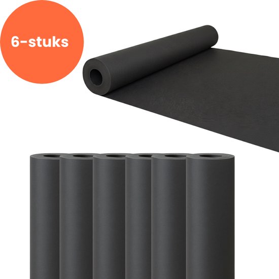 AVOID Stucloper Karton Grijs/Grijs – 6 × 50m² = 300m² – Gelamineerde Stucloper – Professionele Kwaliteit – 350gr/m² – 1,20m Breed