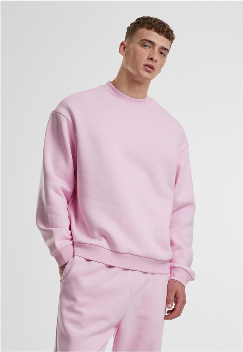 Urban Classics Fluffy Crewneck sweater/trui XXL Roze