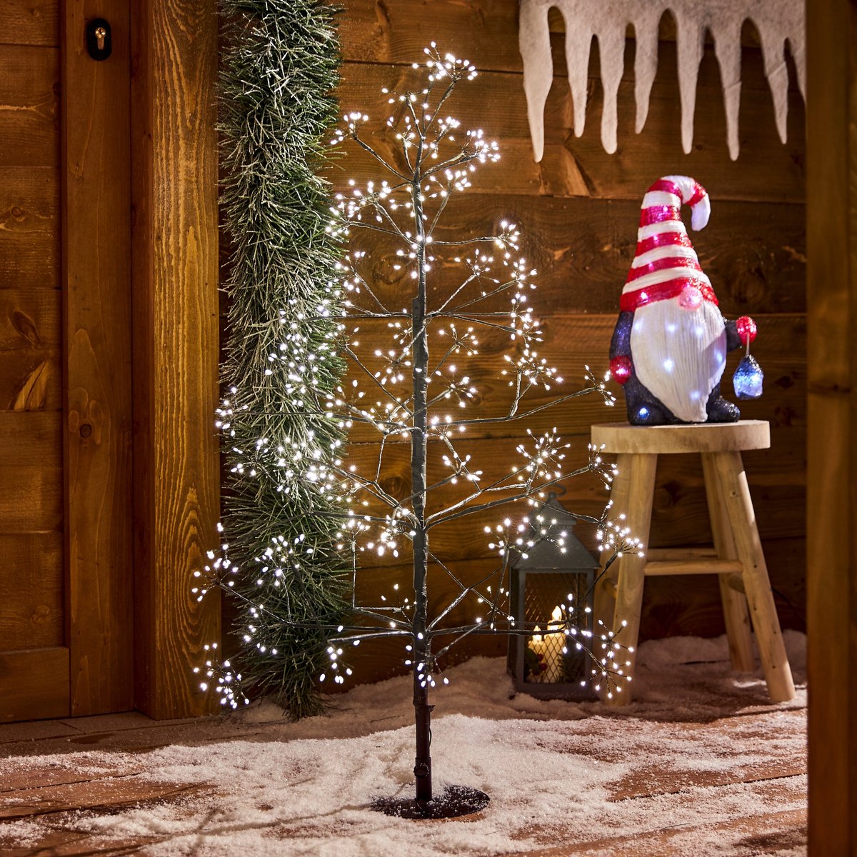 Fééric Lights and Christmas Lichtgevende Boom - Ø16xH120cm - Zwart