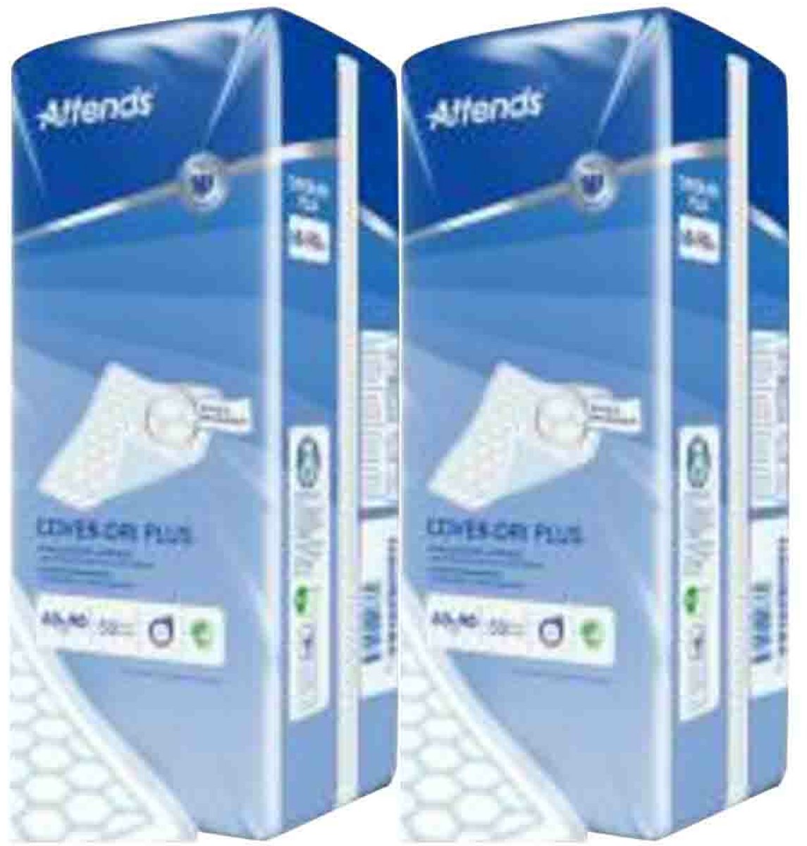 Attends Cover Dri Plus 60X90 - 2 x 50 stuks - Voordeelverpakking