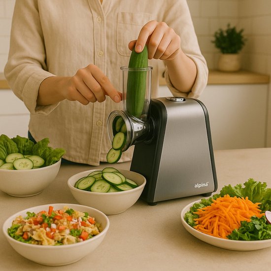 200W Commerciële Bosui Snijder, Elektrische Groentesnijder, Bosui Snijder, 150 kg/uur, voor Knoflook Gember Chili Aardappel Komkommer, Bosui Selderij Peterselie Snijder
