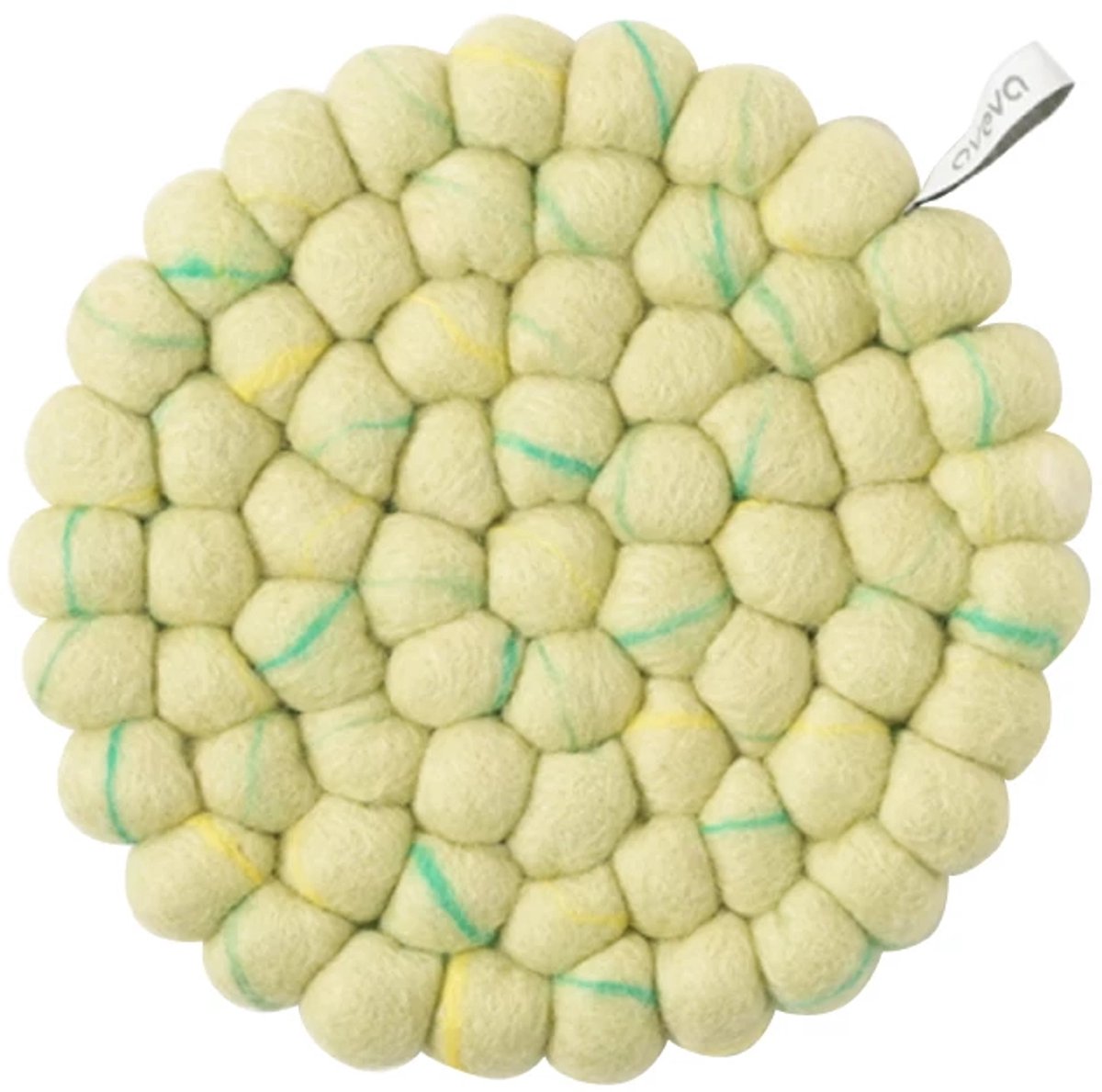 Aveva potonderzetter rond D17cm groen marble