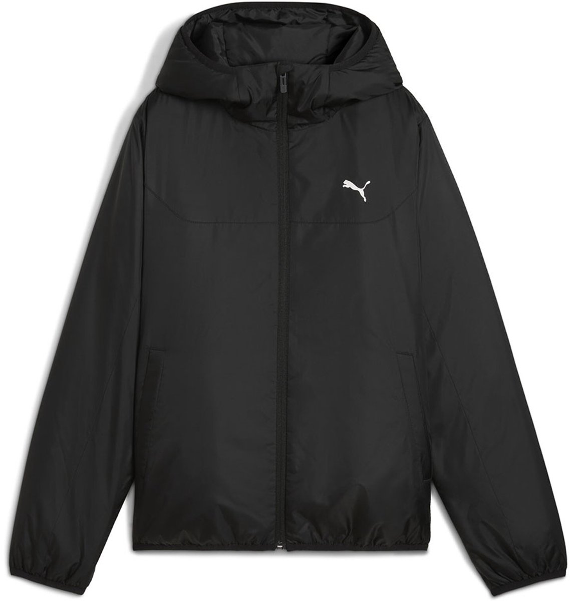 PUMA ESS LIGHT GEVOERDE JAS 68838301 r S Zwart