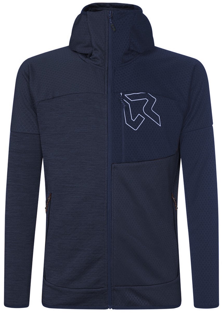 Rock Experience Kobra Fleece Met Volledige Rits Blauw S Man