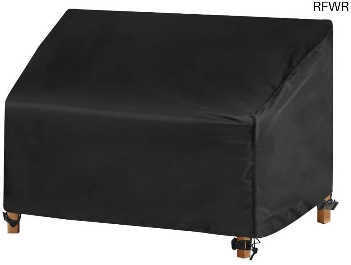 RFWR Waterdichte Beschermhoes voor 2-zits Tuinbank van 210D Polyester - 134 x 70 x 60/88 cm Not specified