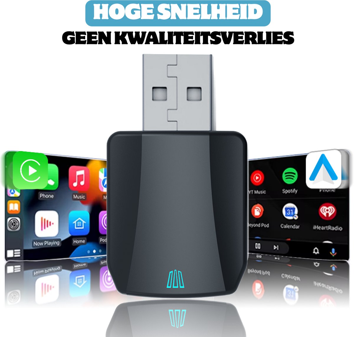 Oneproduct CarPlay Adapter Draadloos voor Auto USB Plug & Play iPhone Bekabelde Apple CarPlay Adapter - Afbeelding 4