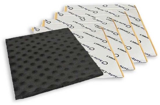 auDioSTART 5-delige Starterkit luidspreker demping 375x300x2.2 mm