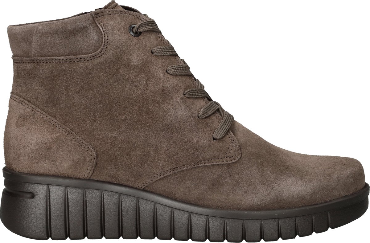 Dames Veterschoenen Hartjes Country Boot Muskat Taupe - Maat 6