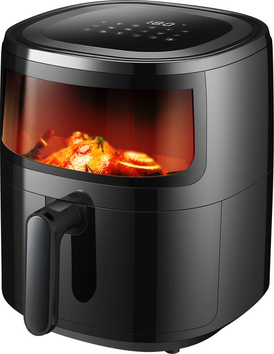 Zilan ZLN9983 Digitale Airfryer – Heteluchtfriteuse / Olievrije Friteuse – 4,5 Liter – 1500 Watt – Zwart