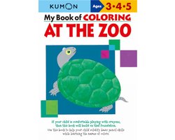 My Book of Coloring at the Zoo Ages 2-4