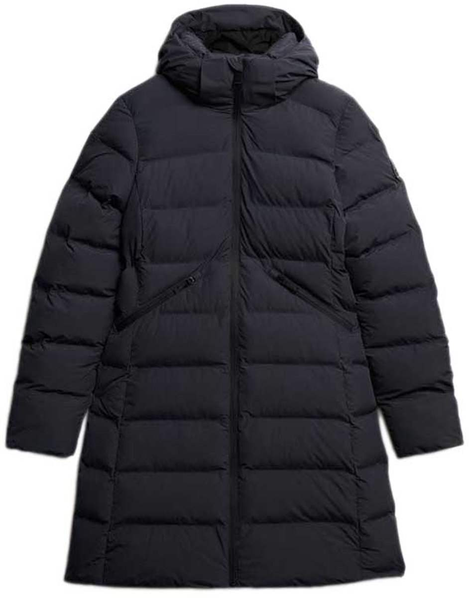 Superdry City Mid Gewatteerde Jas Dames Gewatteerde jassen Ebony