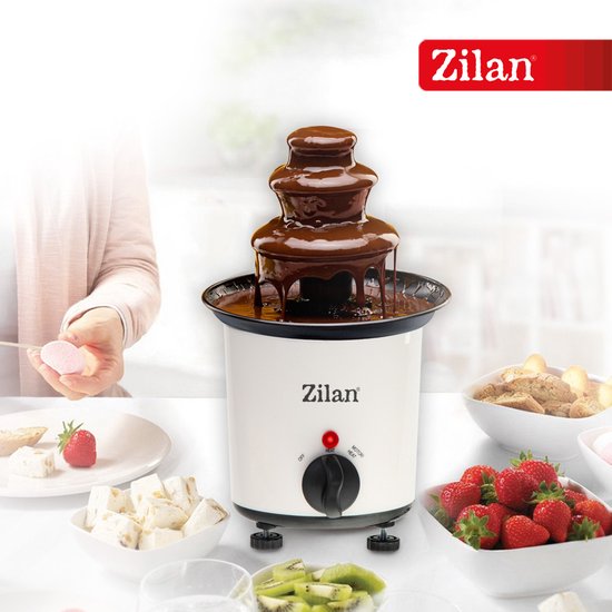 Zilan ZLN2144 Luxe Chocoladefontein – Chocolade fondue 200 ml – 30W – Max. 80 °C – Compact & Energiezuinig – Perfect voor Feest, Fondue & Romantische Avonden – Eenvoudig Schoon te Maken — afbeelding 5