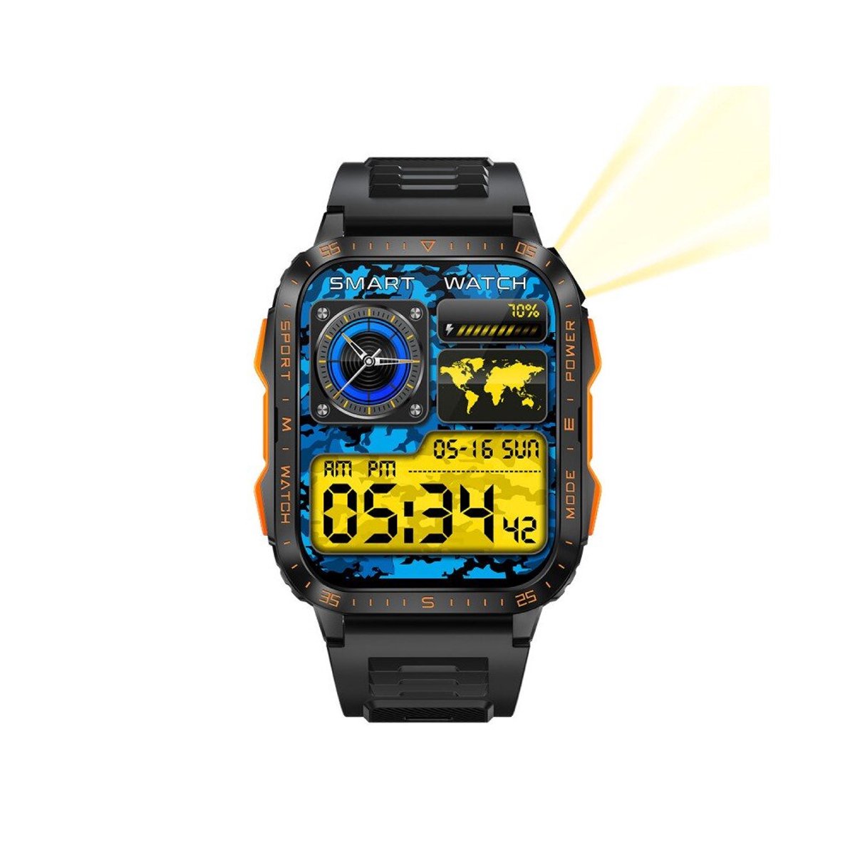 Smarty2.0 - SW097C - Smartwatch - Unisex - Adventurer