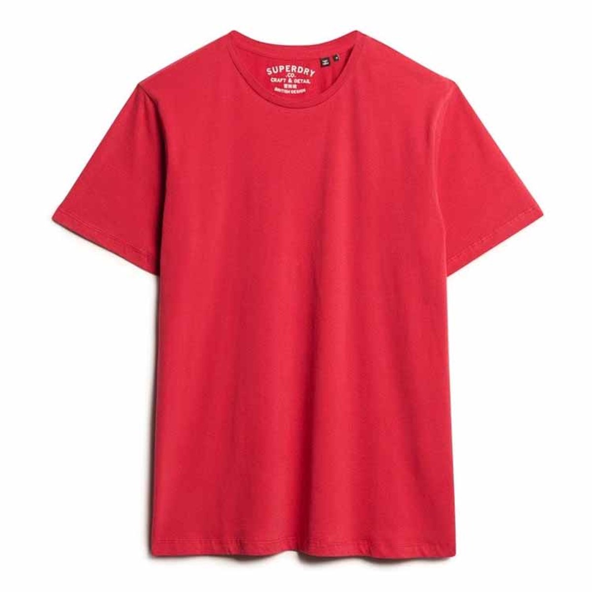 Superdry Klassiek Essential T-shirt Heren T-shirts Rood