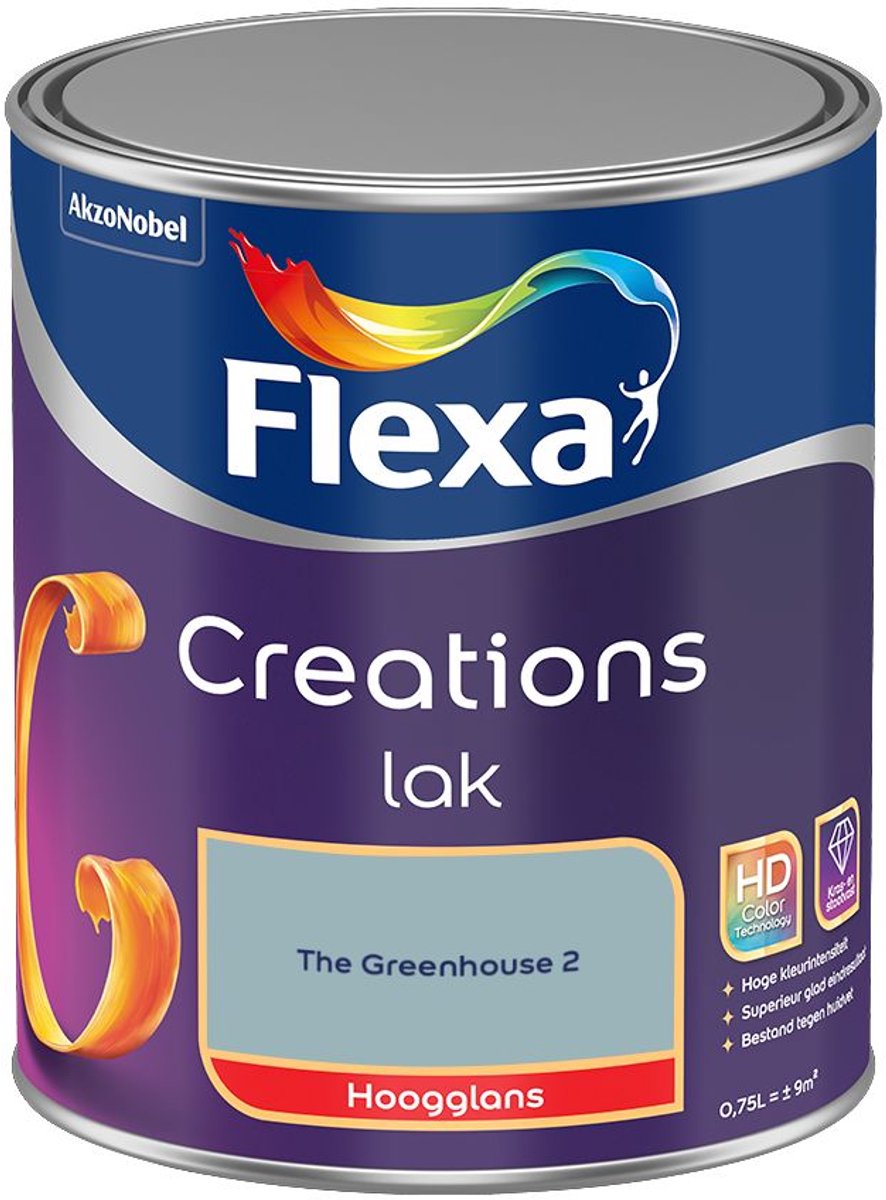 Flexa - Creations Lak Hoogglans - The Greenhouse 2 - Mengverf - 0.75 L
