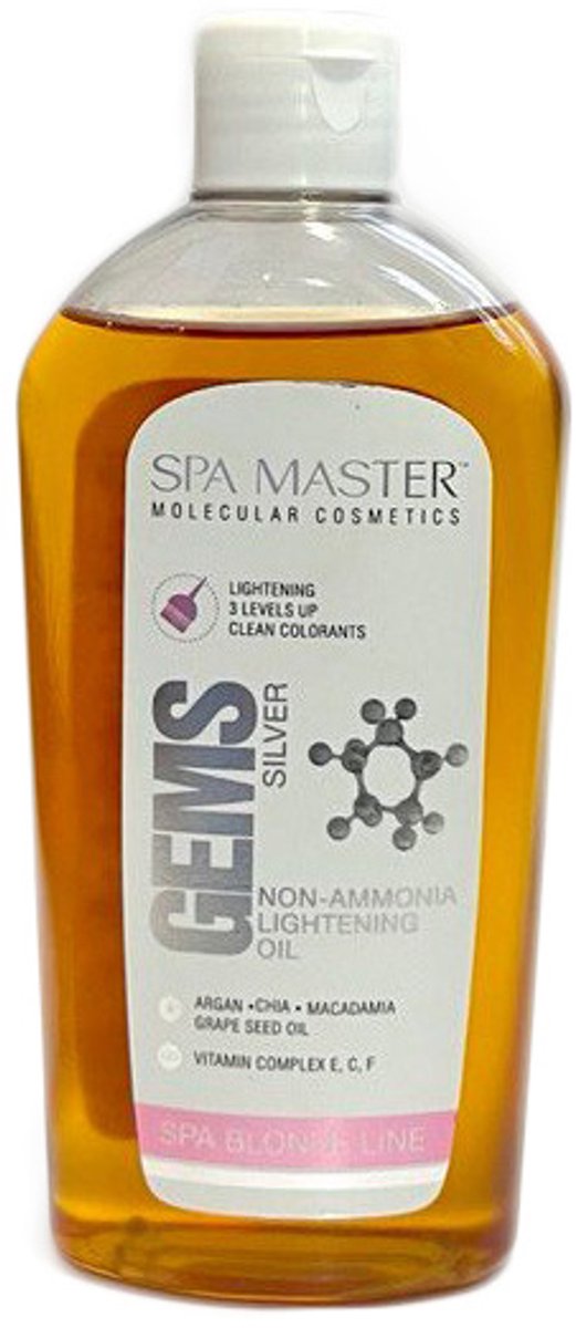 Spa Master Ontkleuringsolie zonder Ammoniak – Blondeerolie tot 3 Tinten Lichter – Professioneel Thuisgebruik – 250ml