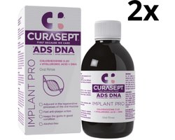 Curasept ADS DNA Implant Pro Mondspoelmiddel 0,20% CHX – 2 x 200 ml