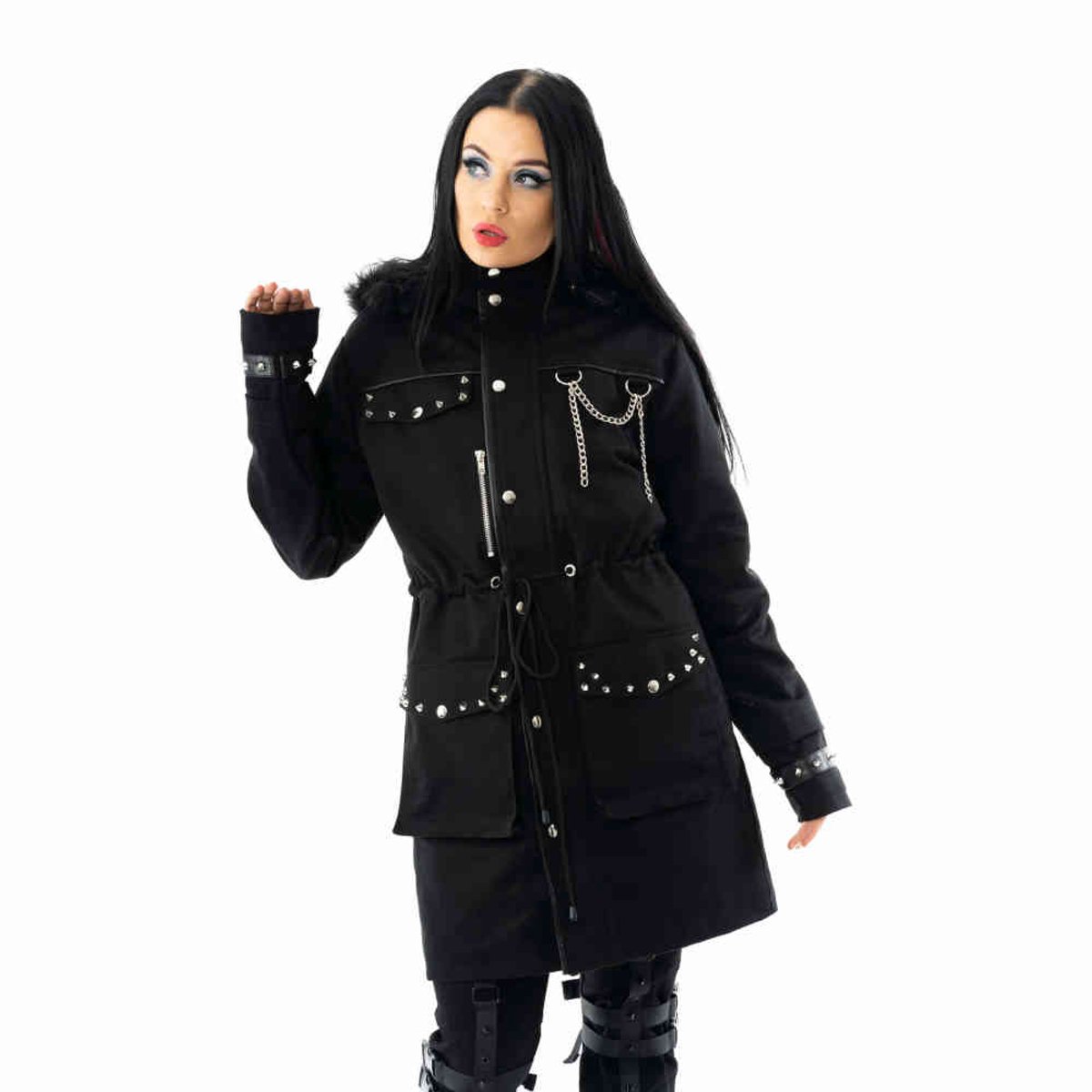 Heartless - Eliska Jacket - XL - Zwart