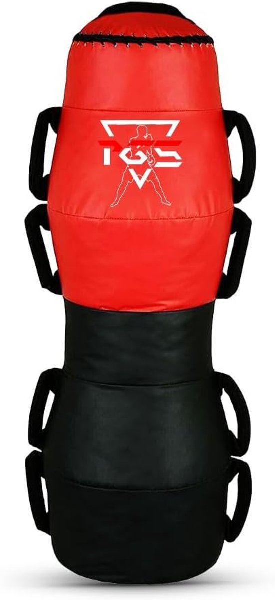 Grappling Dummy met Handgrepen - MMA Vloerbokszak voor Grond- en Ponstraining