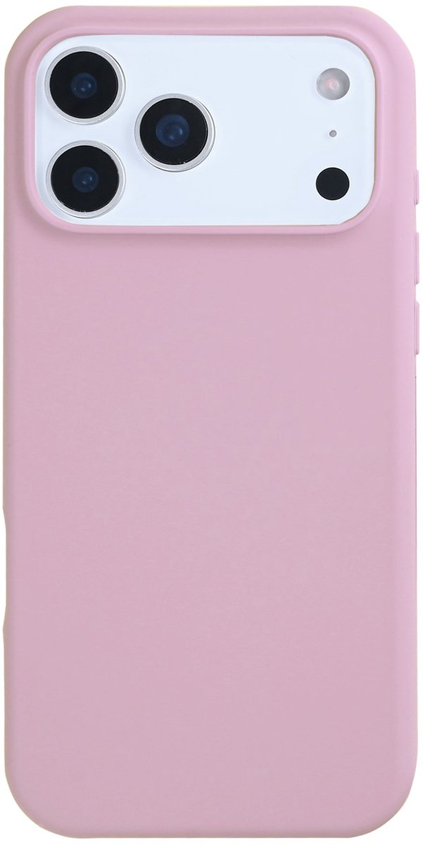 Rixus Soft TPU Phone Case For iPhone 17 Pro Pink