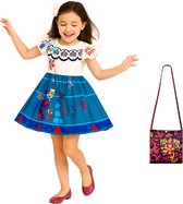 Disney Encanto Mirabel Kinderpak Manteltas, Madrigal Cosplay Kostuum Lange Mouwen Voor Meisjes Leeftijden 3 En Ouder