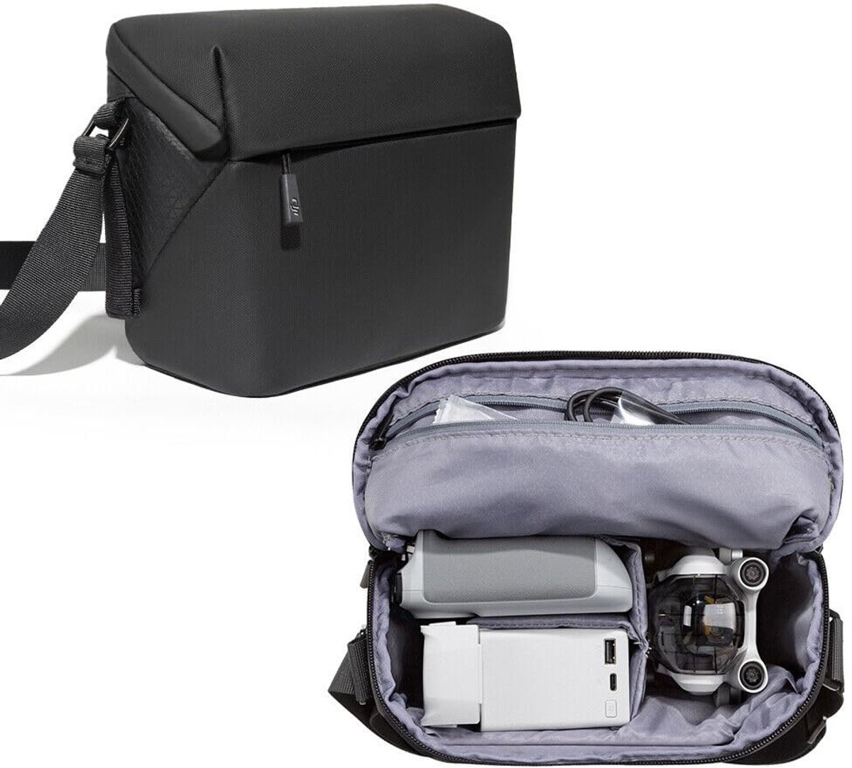 Draagbare Case Opslag Schoudertas voor DJI Mini 3/Mini 3 Pro Accessorie, Zwart, Compact