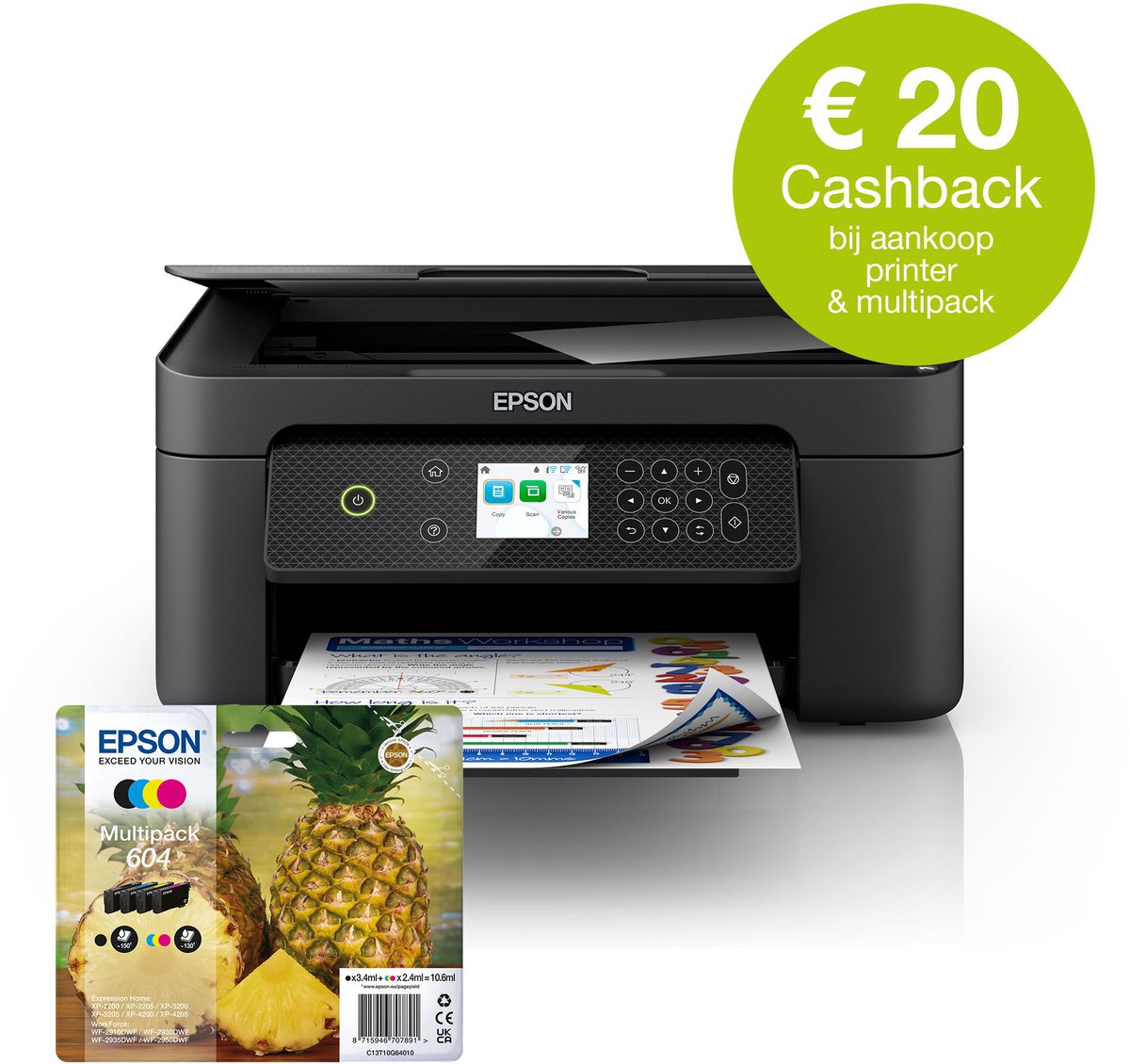 Epson Expression Home XP-4200 Inkjet A4 5760 x 1440 DPI 33 ppm Wifi