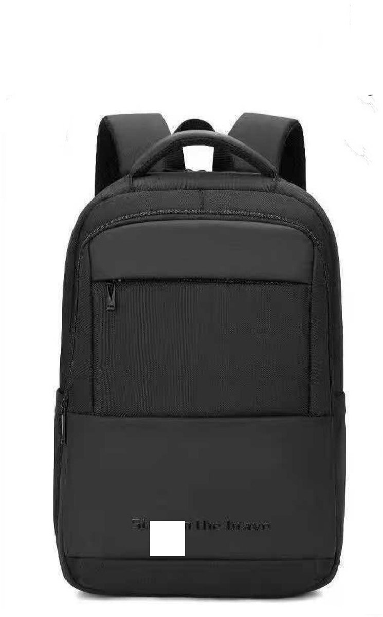 TK-S Laptoptas, Zwart en Stevig, 29 Liter, 17,3 inch laptopvak. (50x33x18cm)