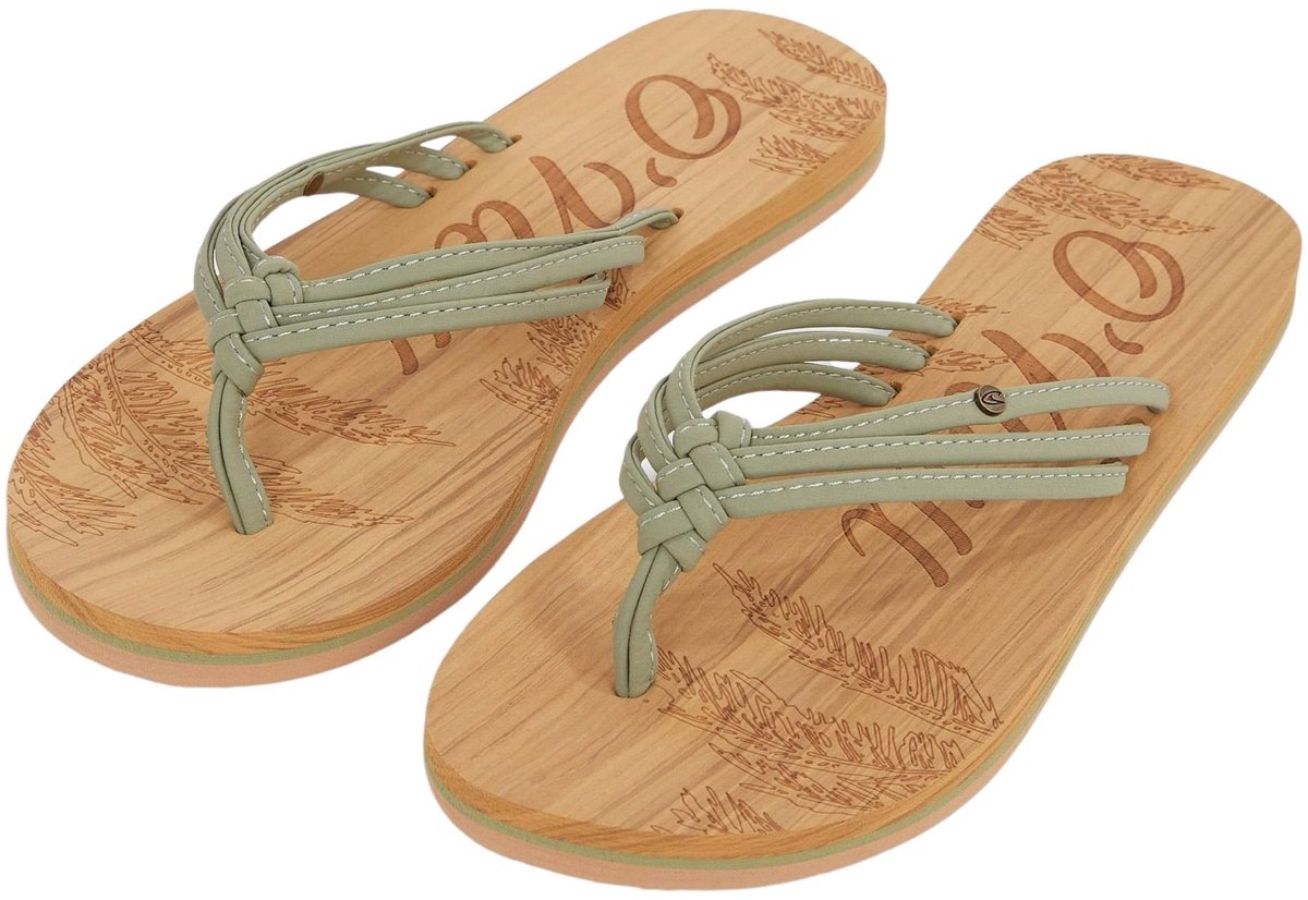 O’Neill Ditsy Teenslippers Junior Groen