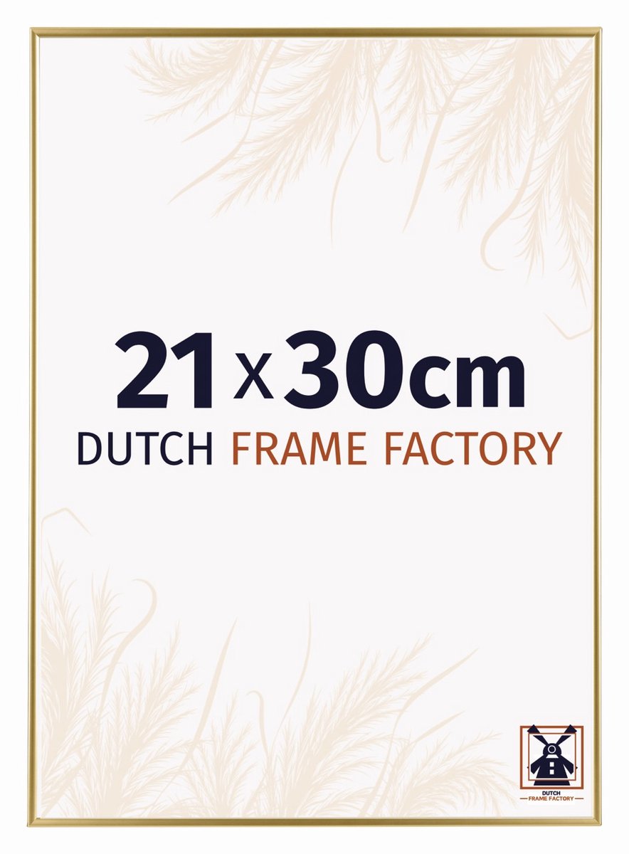 Dutch Frame Factory Fotolijst 21x30 cm - Kunststof - Goud - Easy
