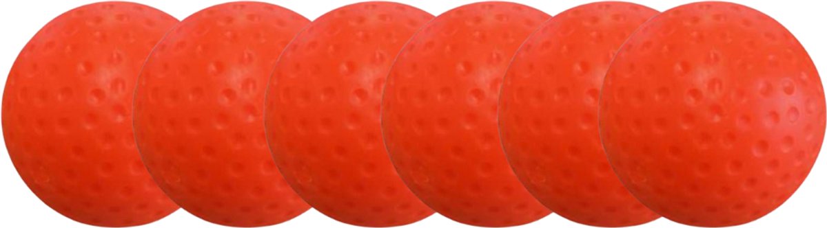 Hockeybal Low Bounce Dimple Set van 6 st.