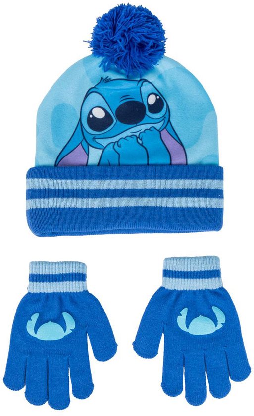 Ensemble Bonnet, Gants Et Tour De Cou Lilo & Stitch | Groupon