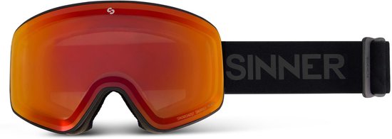 SINNER Snowghost - MATTE Zwart - Unisex - Maat One size