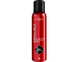 L'Oréal Paris Infaillible 3-second Setting Mist JUMBO formaat - Setting Spray - transferproof in 3 seconden - voor make-up die tot 36 uur blijft zitten - 150 ml