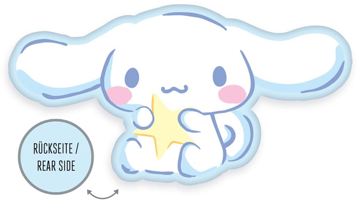 Herding Sanrio Pillow Cinamon Roll Star 26 cm Kussens