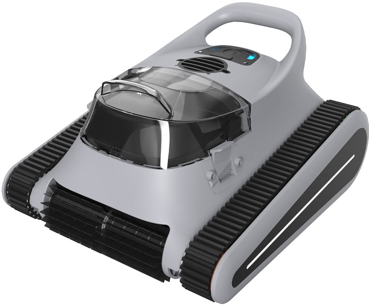 SEAUTO - Abys 300 - Zwembadrobot Draadloos - Tot 200m² - 180 min - 4 Modi - 130 Watt motor - Met Applicatie Controle - Geschikt voor Bodem - Wanden - Waterlijn - Trappen