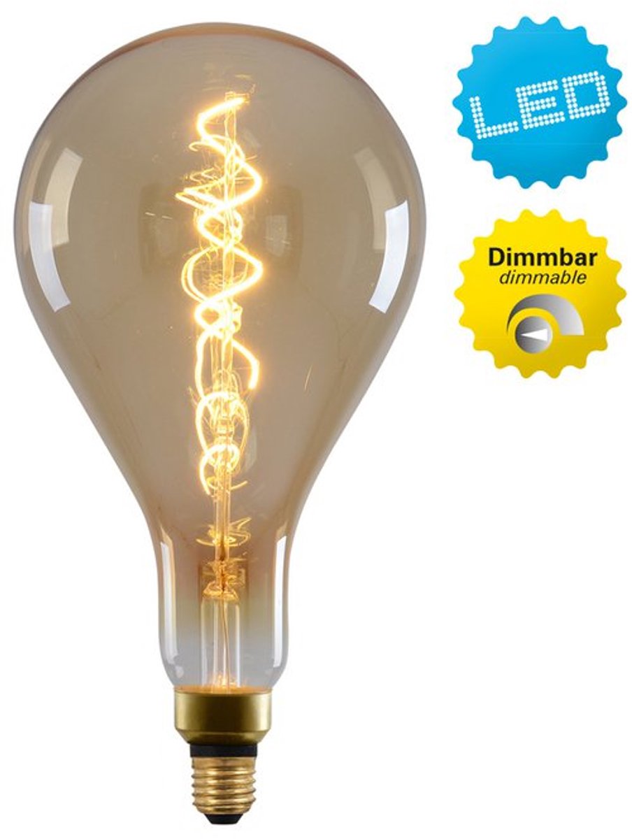 LED-lamp "Dilly Max" E 27 Warm Wit 5 Watt 29cm lang Diameter 16cm