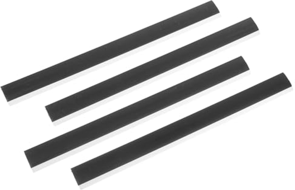 4 stuks reparatie van de afdichting van de veegmachine, reserveonderdelen voor de pomp, reserveonderdelen voor de veegmachine, vervanging van de reserveonderdelen voor de veegmachine, randbescherming voor vuilnisbakken, vervangende rubberen rand