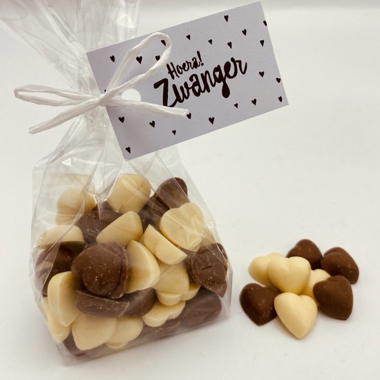Cadeauset Hoera zwanger - Babygeschenkset - felicitatie bij zwangerschap - hoera zwanger - babyshower - unisex | 3-delig — afbeelding 5